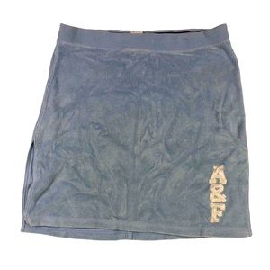 Abercrombie & Fitch Baby Blue Terry Cloth Skirt Size Small